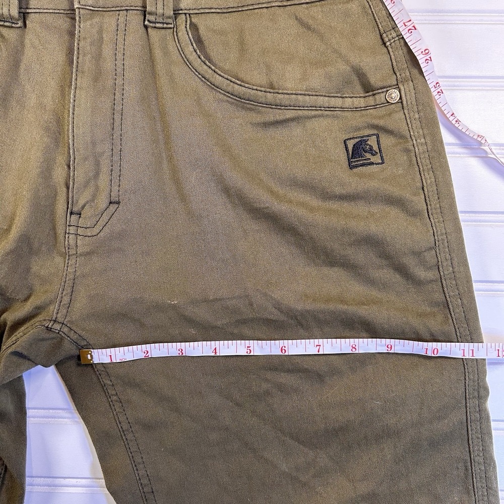 TD Apparel Carlos Ray Tactical Pants Mens 32x32(Fits 34x32) Slim Fit Khaki Olive - Picture 13 of 16